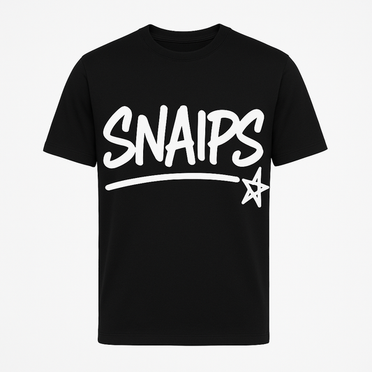 Maglietta Basic Snaips nera